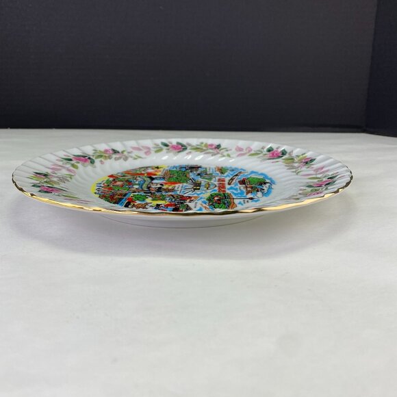 Vintage Los Angeles California Attractions Souvenir Plate - Picture 6 of 10